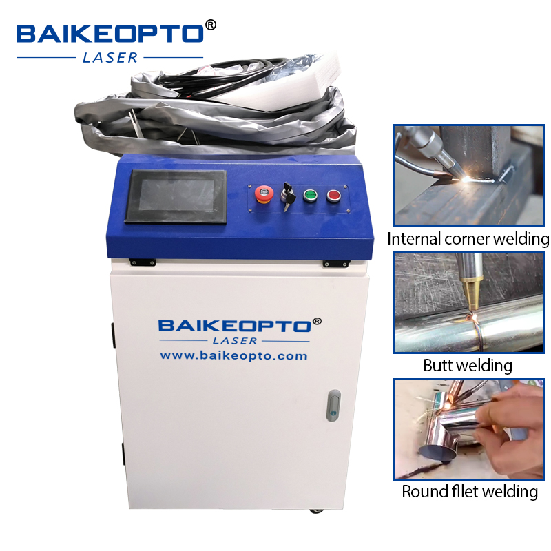 Industrial Grade Laser Welder - 1500W 5 in 1 工業用ハンドヘルドレーザー溶接機（切断、クリーニング、バッテリー溶接機能追加）
