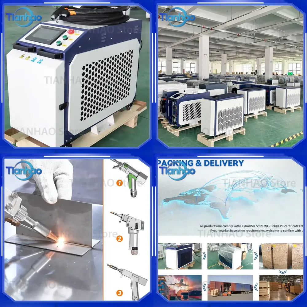 Industrial Laser Uses - 4in1レーザー溶接機 3in1 1500W 工業用