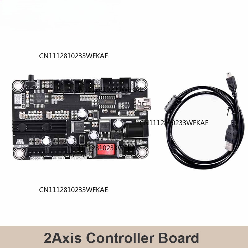 Controller Grbl Board - 2軸レーザー彫刻機制御ボード Type-Cポート 2軸統合ドライバー GRBL USBポート レーザー彫刻機用メインボード