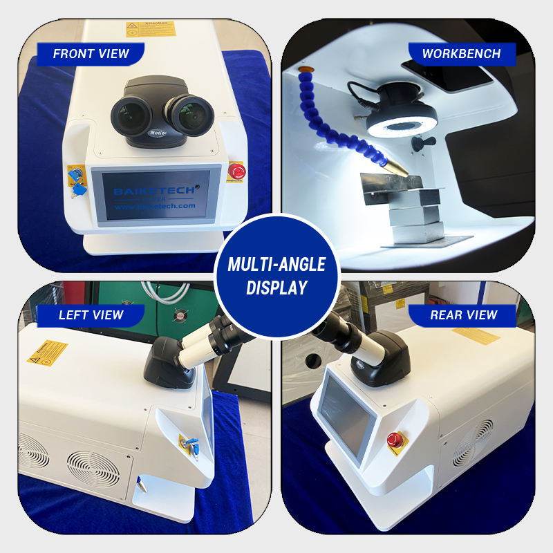 Industrial Grade Laser Welder - 工業用レーザースポット溶接機 内蔵冷却システム 長寿命 ジュエリー工場向け大量生産用