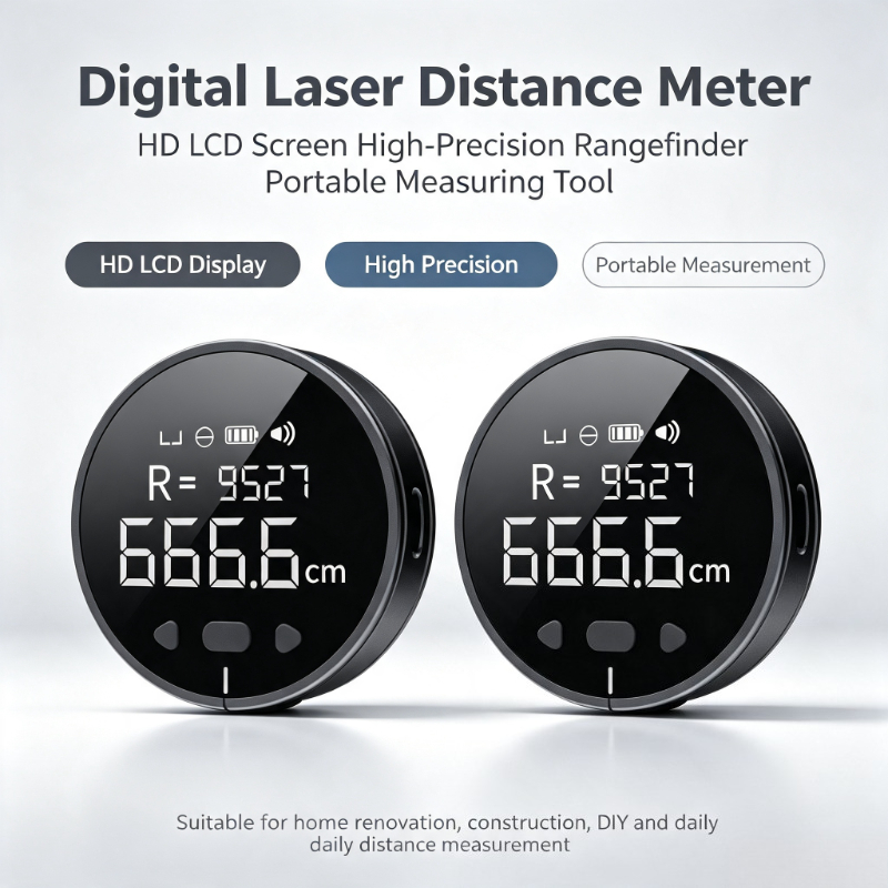 Industrial Laser Rangefinder - DUKA ATuMan Q デジタルレーザー距離計 HD LCDスクリーン