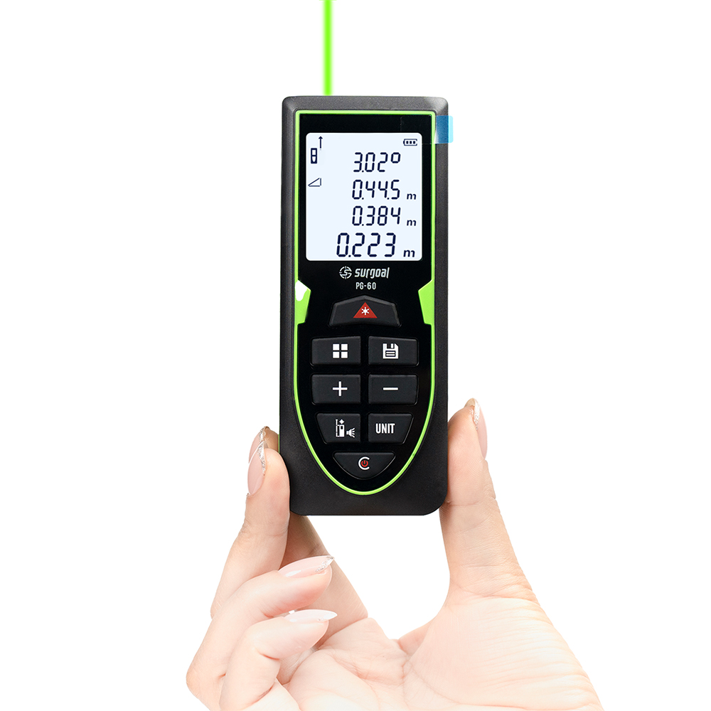 グリーンレーザー距離計 120m レンジファインダー 充電式 - Industrial Laser Rangefinder のレビューと価格