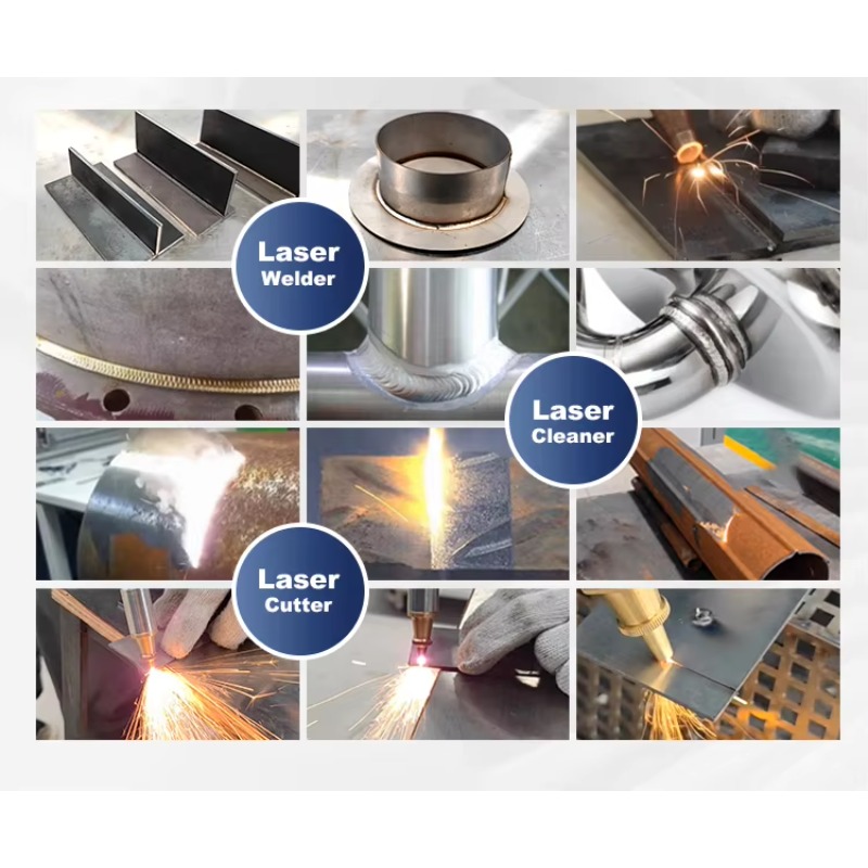 安定した新状態の自動ハンドヘルドファイバーレーザー溶接機、金 - Industrial Laser Uses のレビューと価格