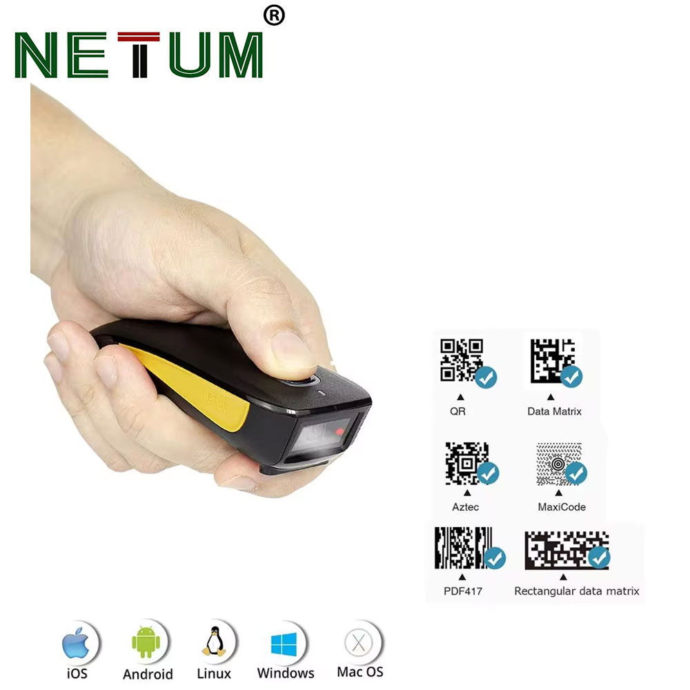 Netum-Bluetooth付きバーコードスキャナー,3  - Industrial Laser Beam のレビューと価格