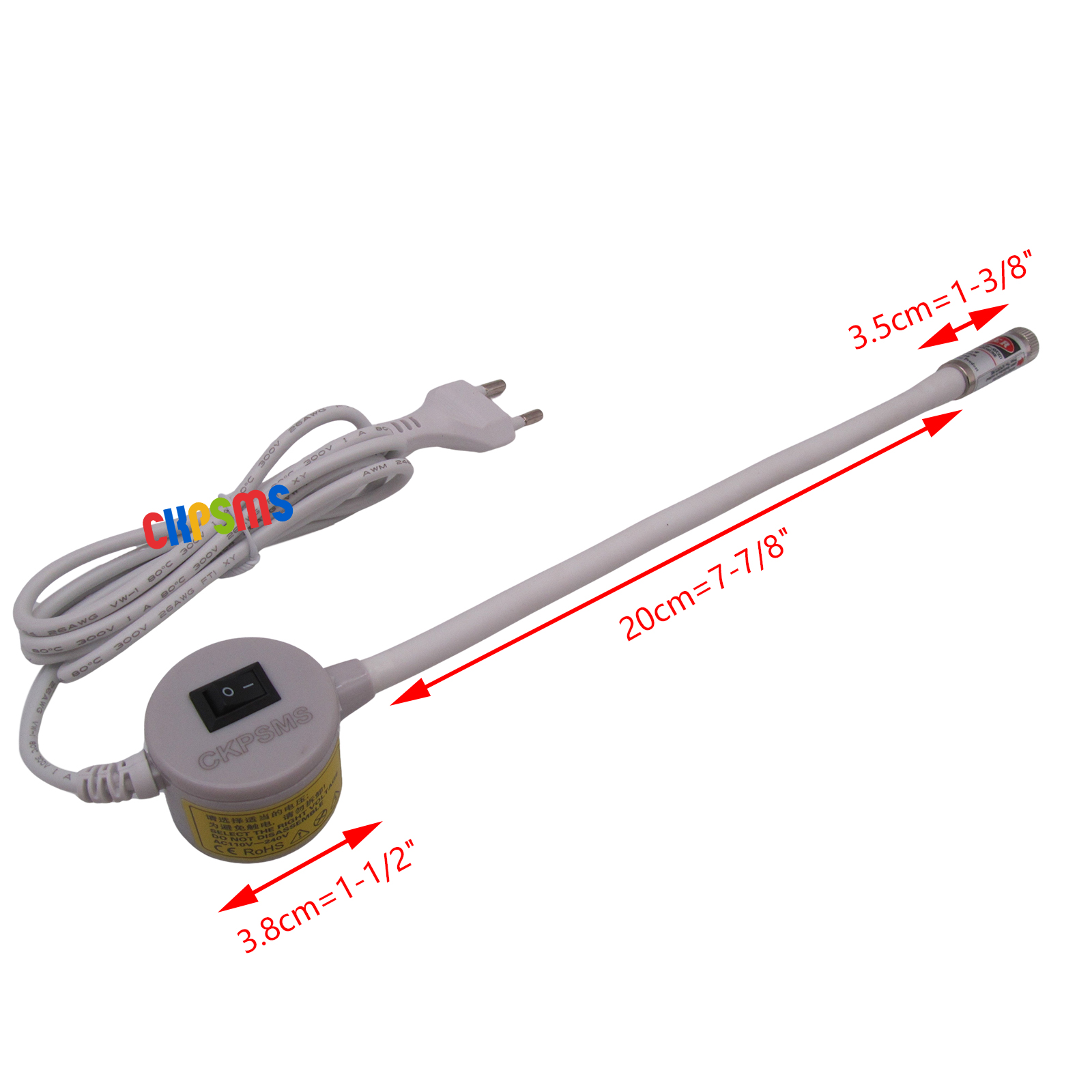 220V-240V EUプラグ、ライン＆クロス＆ポイント3- - Industrial Laser Light のレビューと価格