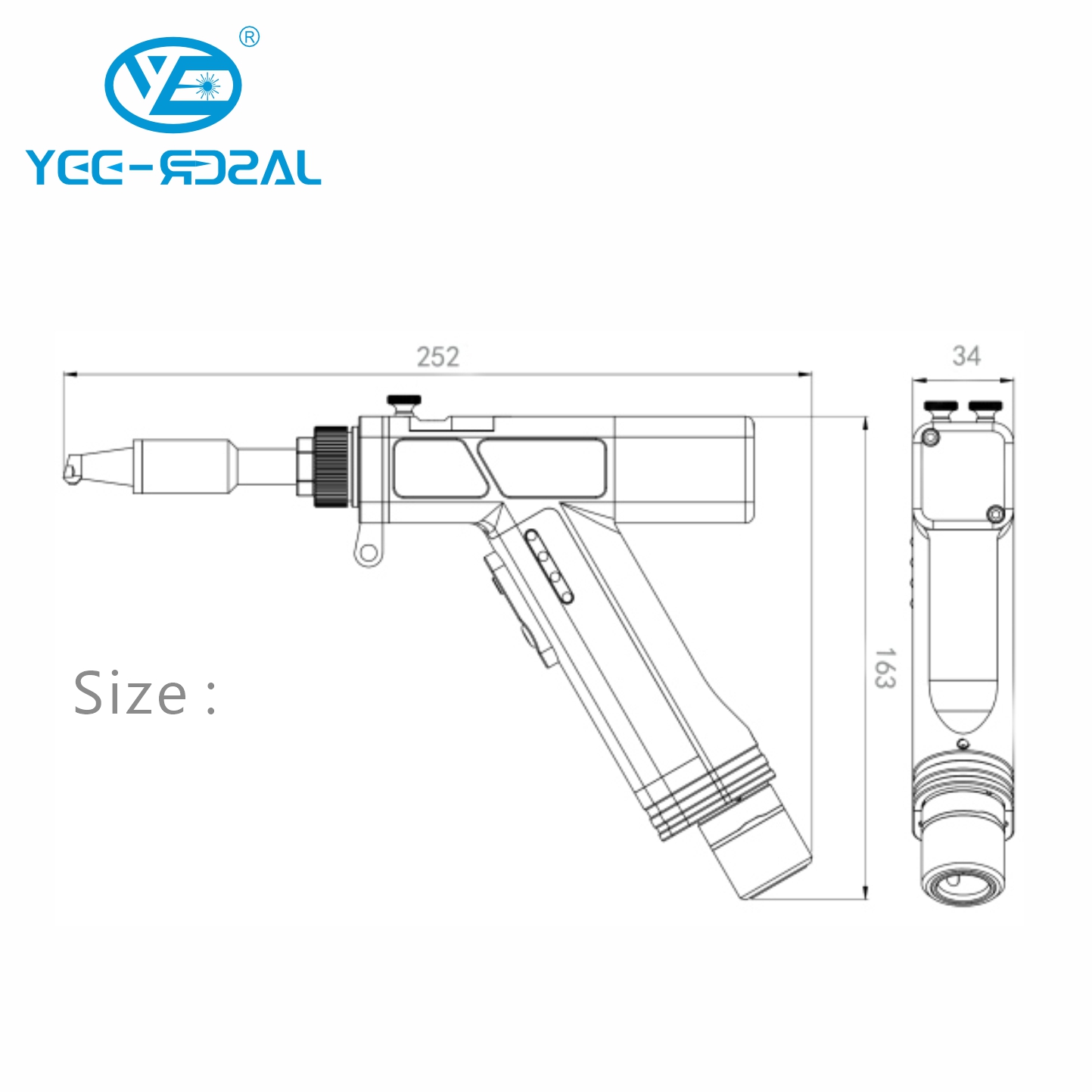 新型2000W SUP28T ハンドヘルドレーザー空冷溶接ヘ - Industrial Grade Laser Welder のレビューと価格