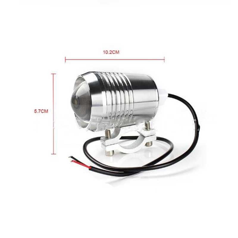 ペア 12V オートバイスポットフォグライト防水 30 ワッ - Industrial Laser Beam のレビューと価格