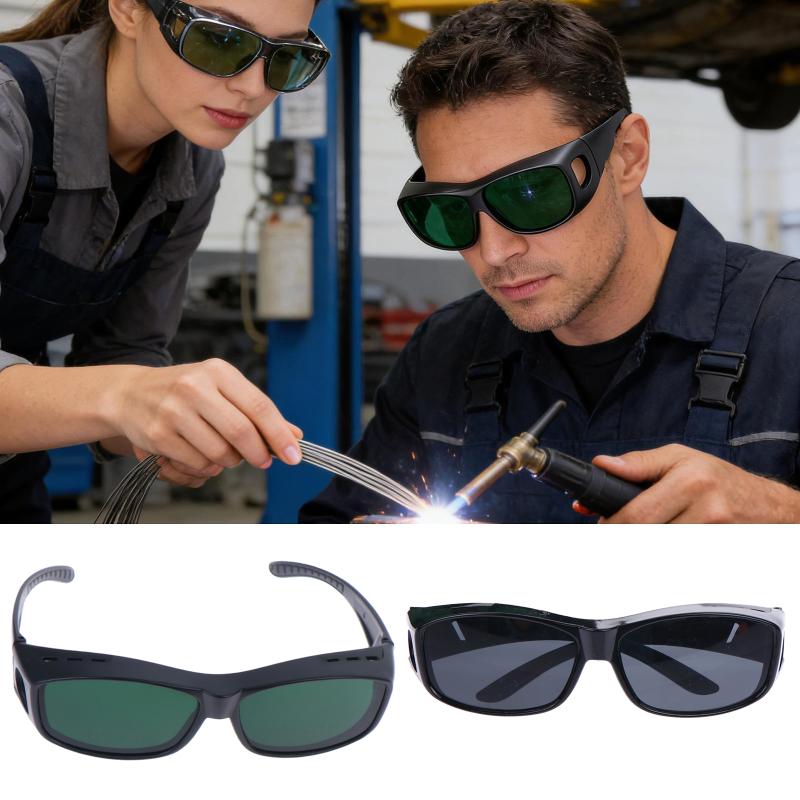 溶接工用レーザー保護メガネ 強光UVアーク溶接作業用保護メガ - Industrial Laser Glasses のレビューと価格