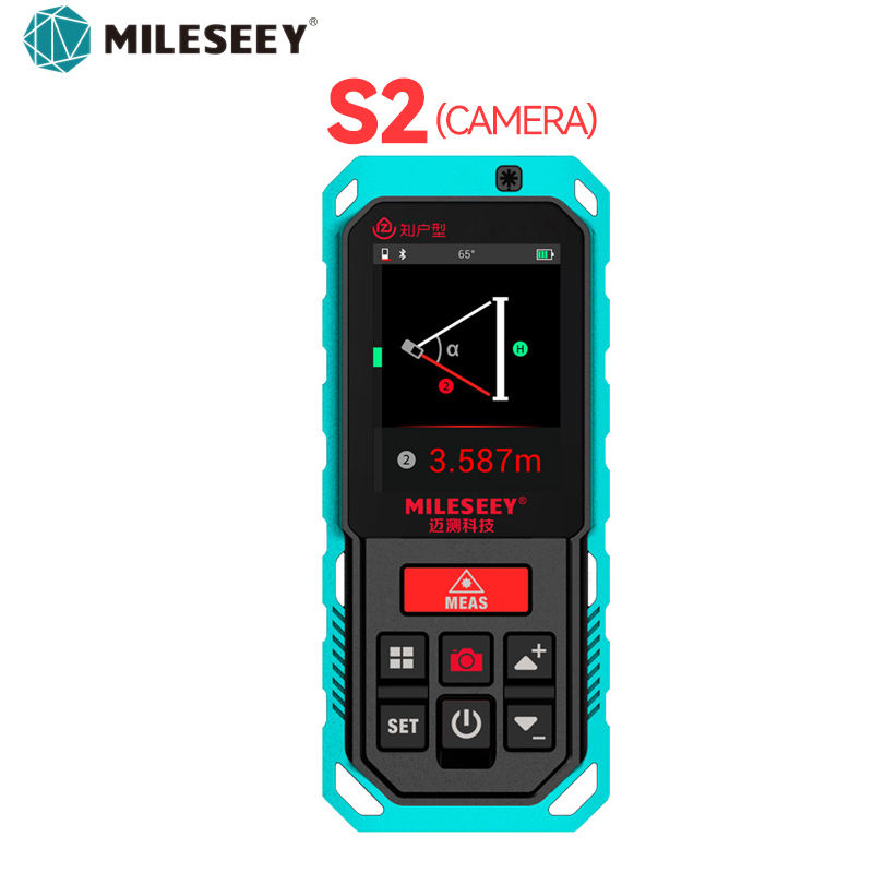 Mileseey S2 カメラレーザー距離計プロフェッショナ - Industrial Laser Rangefinder のレビューと価格