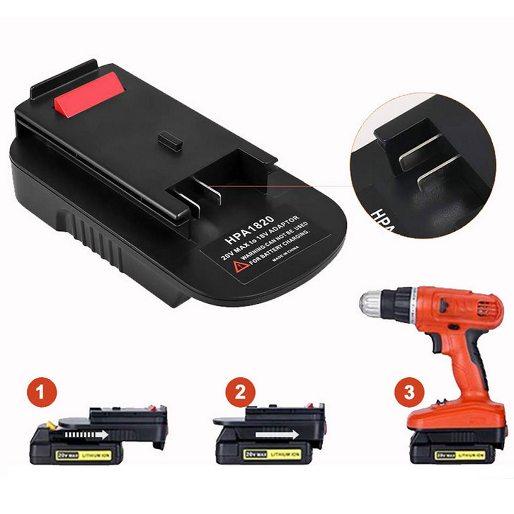 HPA1820交換用アダプタブラック & デッカー/stan - Black+Decker Tool 20V Max のレビューと価格