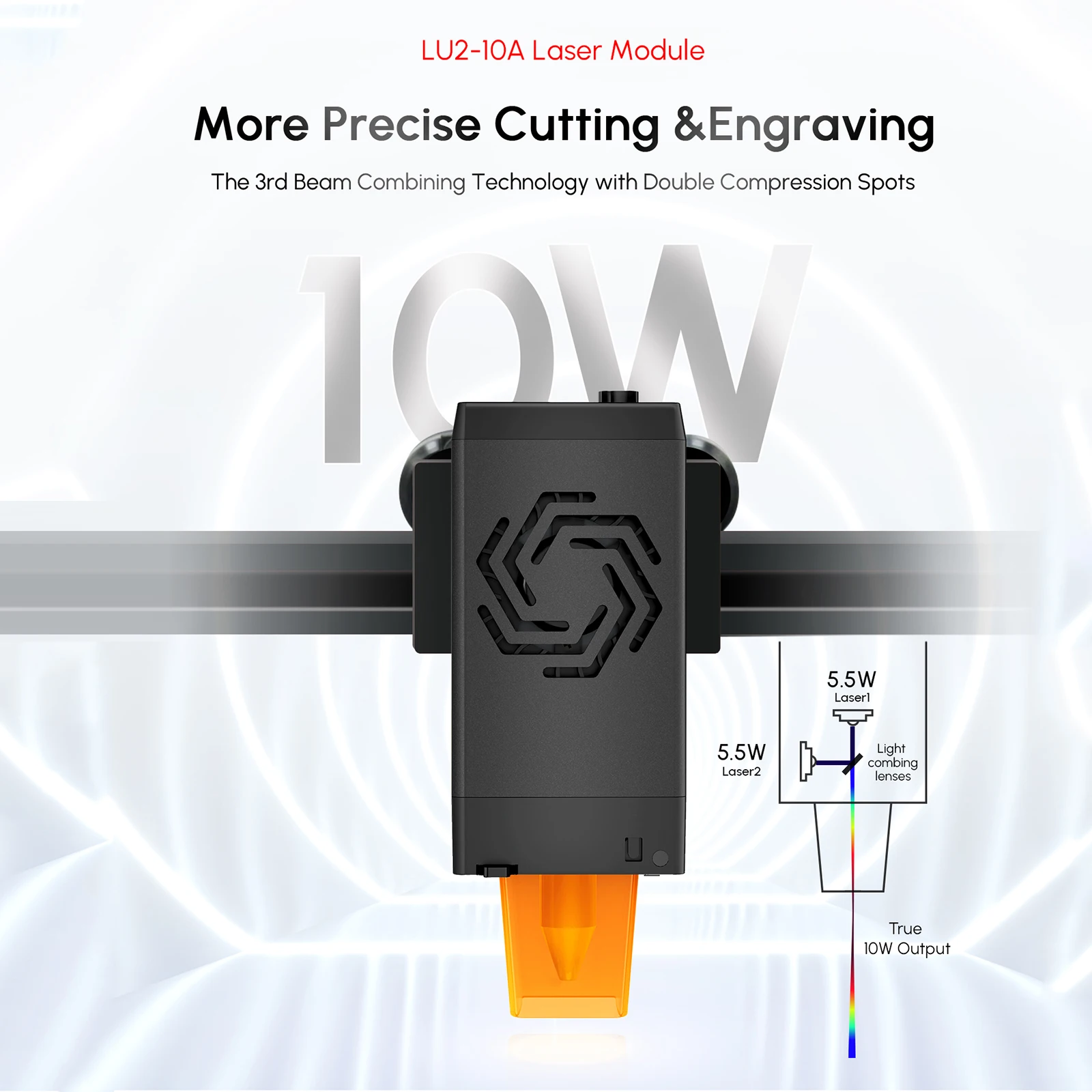 Ortur-彫刻機用レーザービームモジュール,高精度,10w - Fiber Laser Cutting Machine のレビューと価格