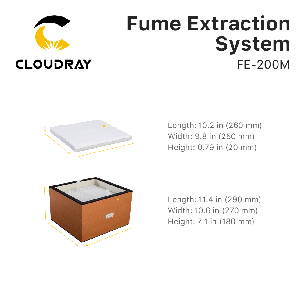 Cloudray Fume Extraction Syste - Fiber Laser Cutting Machine のレビューと価格